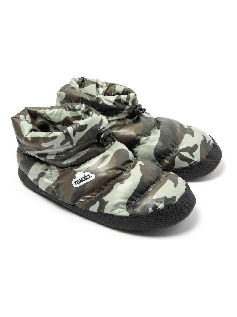 Zapatillas de casa unisex Nuvola con suela de goma Verde - Kiabi