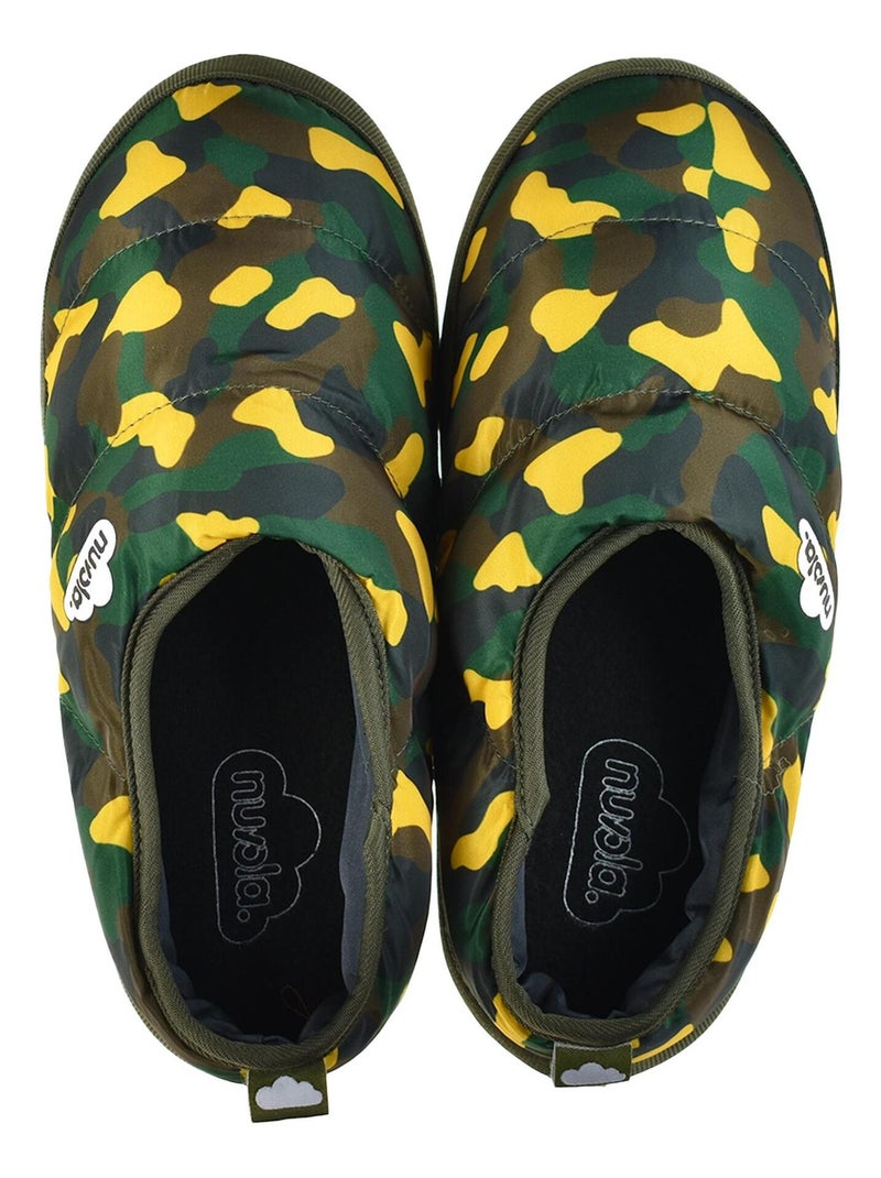 Zapatillas de casa unisex Nuvola con suela de goma Verde - Kiabi