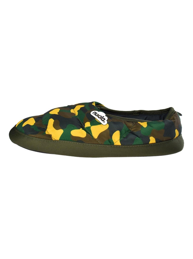 Zapatillas de casa unisex Nuvola con suela de goma Verde - Kiabi