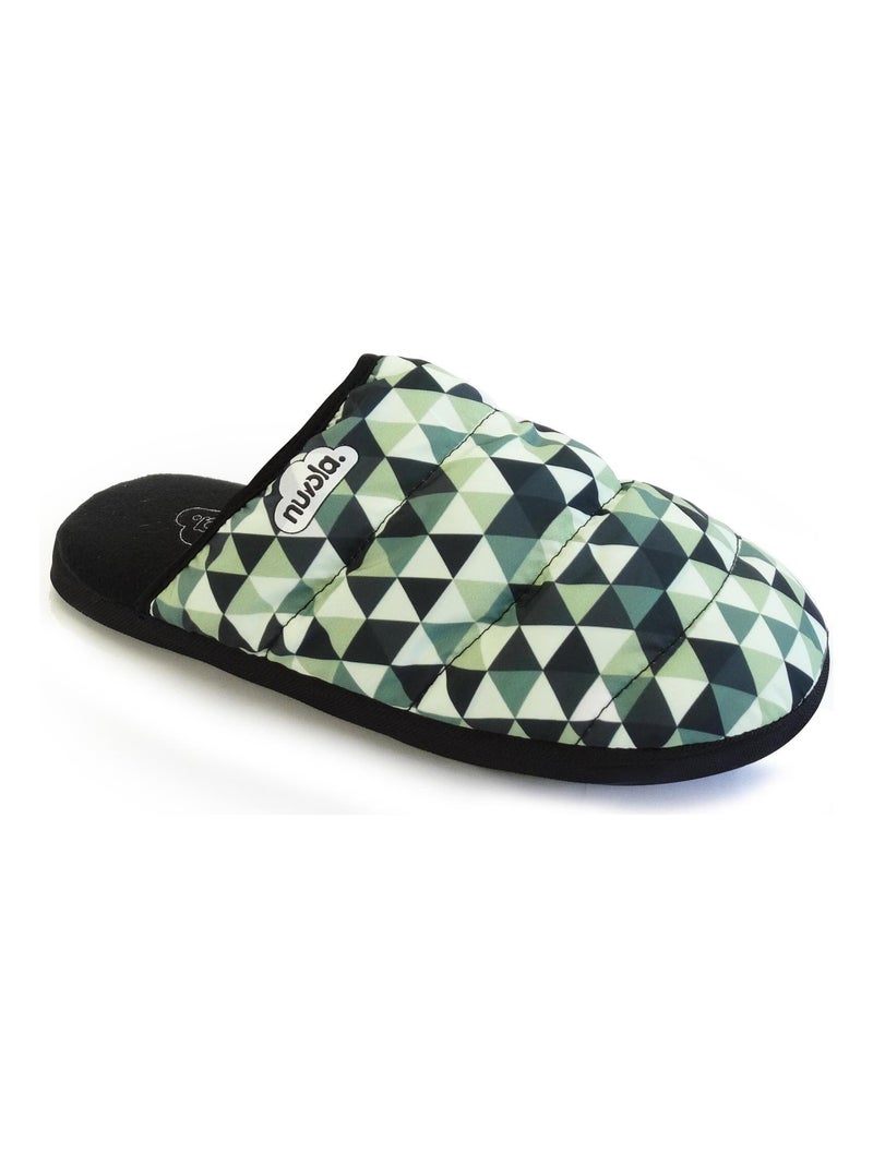 Zapatillas de casa unisex Nuvola con suela de goma Verde - Kiabi