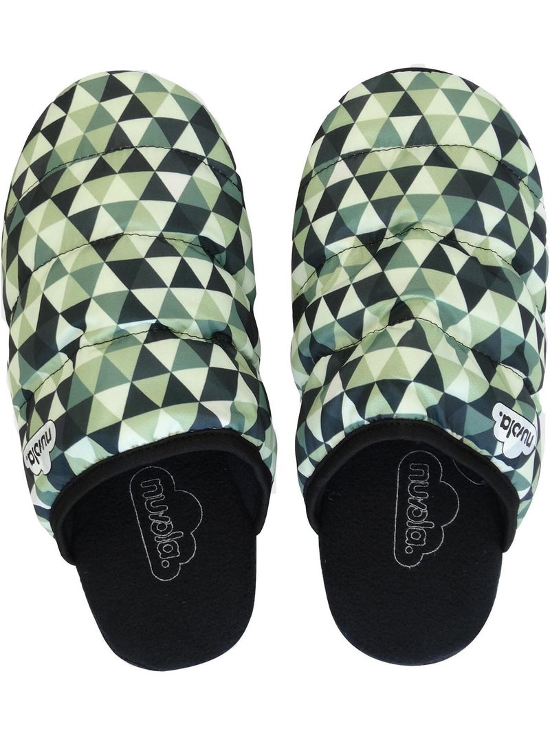 Zapatillas de casa unisex Nuvola con suela de goma Verde - Kiabi