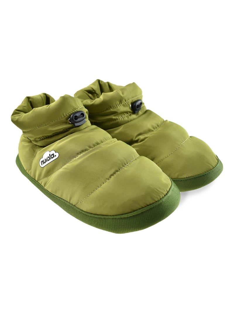 Zapatillas de casa unisex Nuvola con suela de goma Verde oscuro - Kiabi