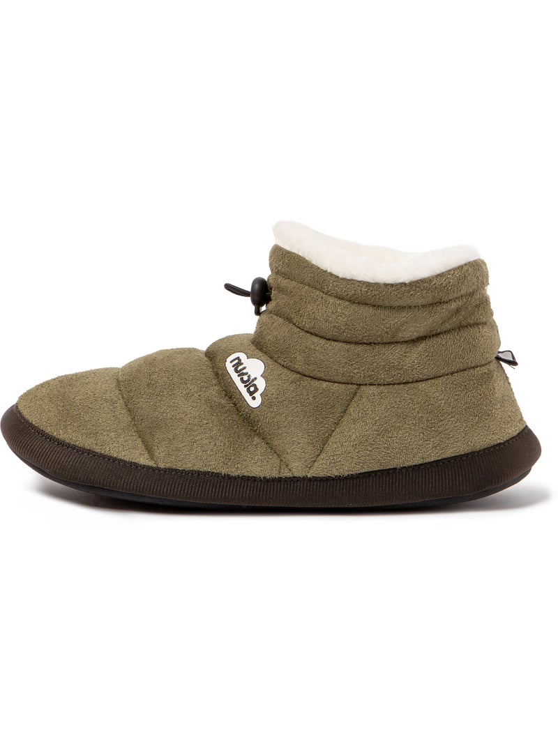 Zapatillas de casa unisex Nuvola con suela de goma Verde oscuro - Kiabi