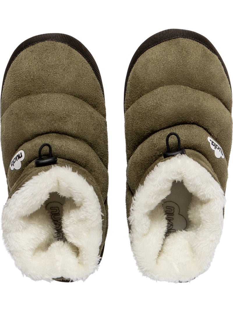 Zapatillas de casa unisex Nuvola con suela de goma Verde oscuro - Kiabi