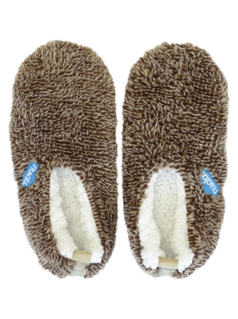 Zapatillas de casa unisex Nuvola con suela textil Marrón - Kiabi