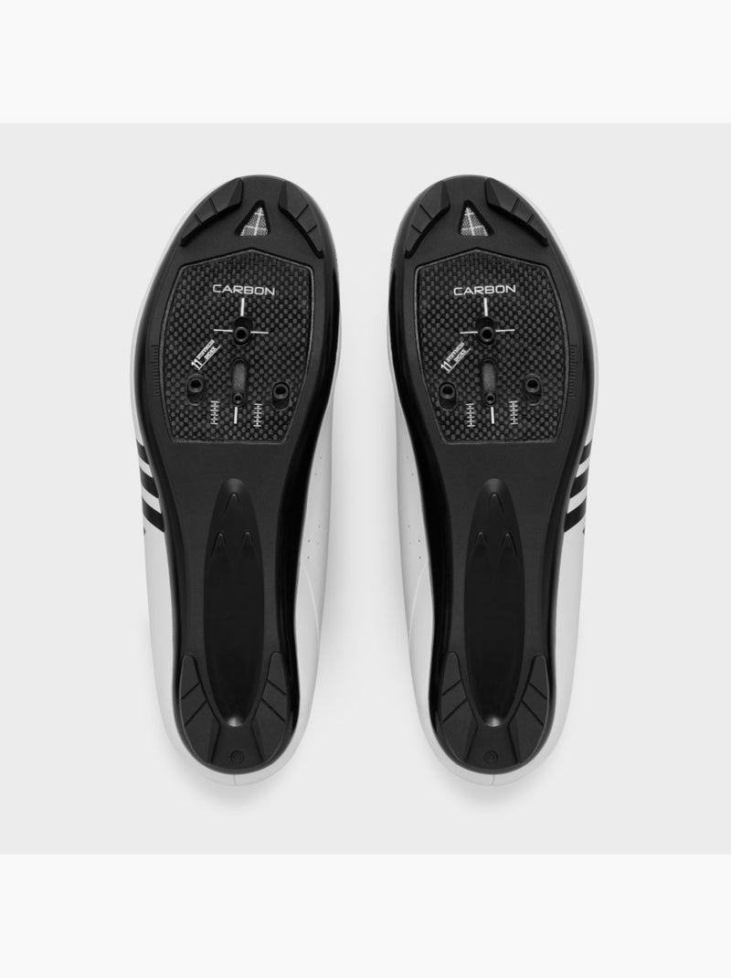 Zapatillas de ciclismo carretera ciclismo hombre y mujer infinity Blanco - Kiabi