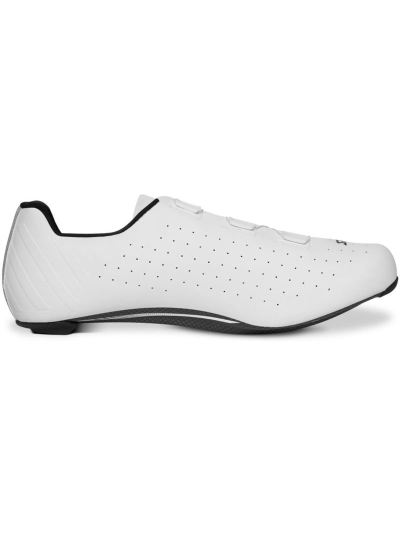 Zapatillas de ciclismo carretera ciclismo hombre y mujer okoris Blanco - Kiabi