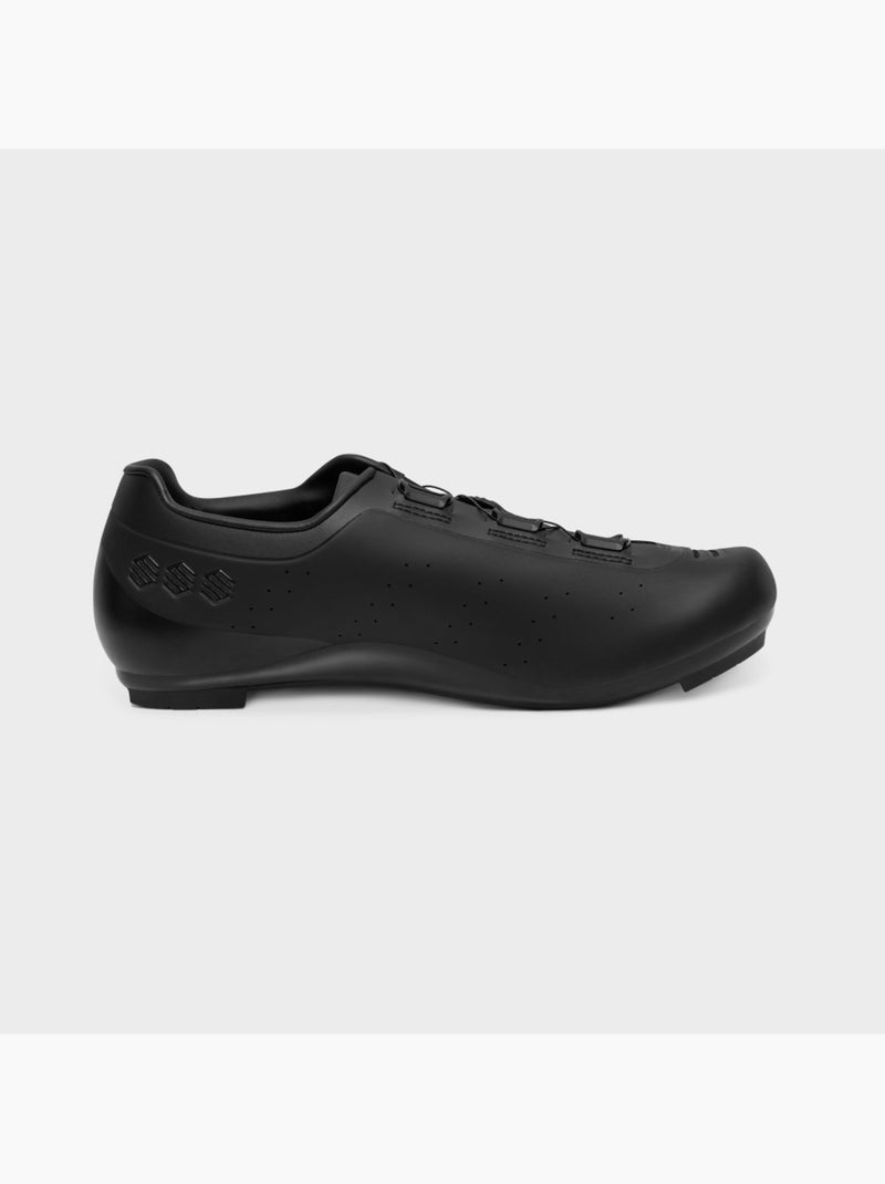 Zapatillas de ciclismo carretera ciclismo hombre y mujer revolve Negro - Kiabi