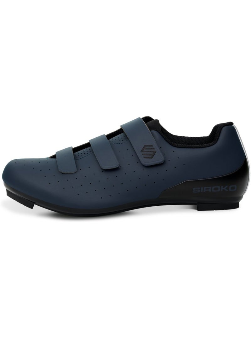 Zapatillas de ciclismo carretera ciclismo hombre y mujer riderev Azul - Kiabi
