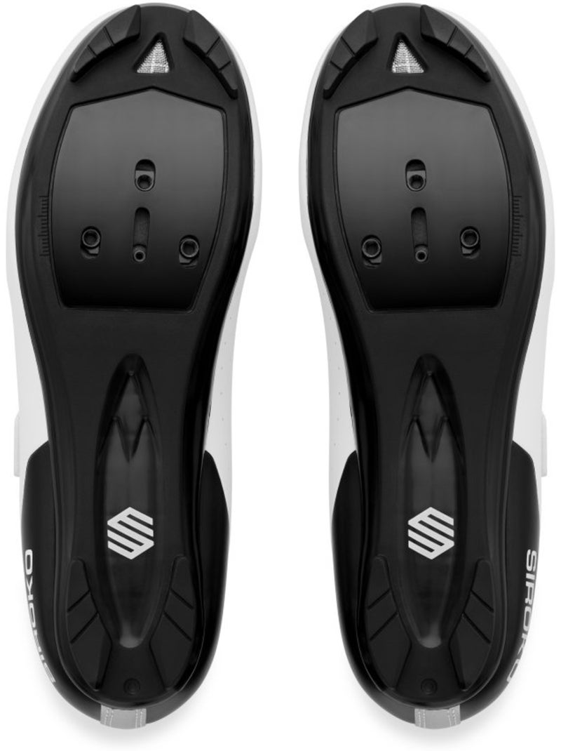 Zapatillas de ciclismo carretera ciclismo hombre y mujer riderev Blanco - Kiabi