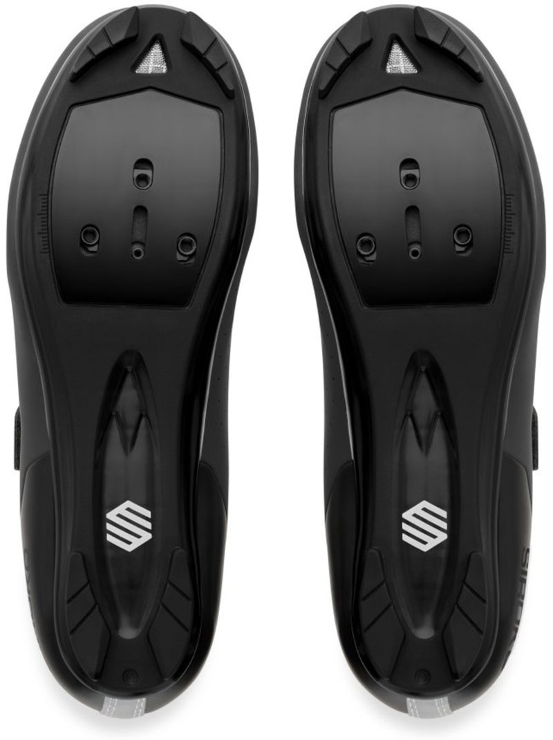 Zapatillas de ciclismo carretera ciclismo hombre y mujer riderev Negro - Kiabi