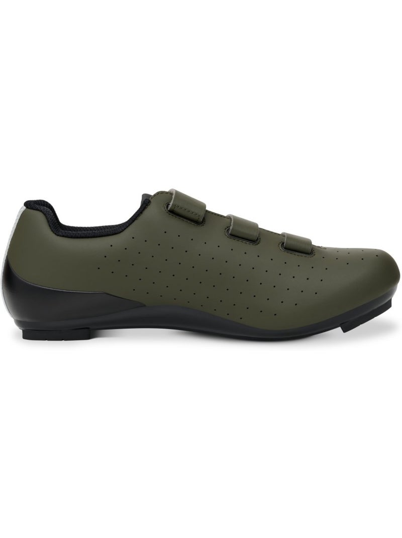 Zapatillas de ciclismo carretera ciclismo hombre y mujer riderev Verde - Kiabi