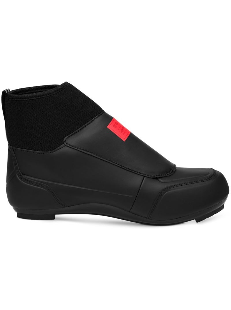 Zapatillas de ciclismo carretera invierno ciclismo hombre y mujer dw noord Negro - Kiabi