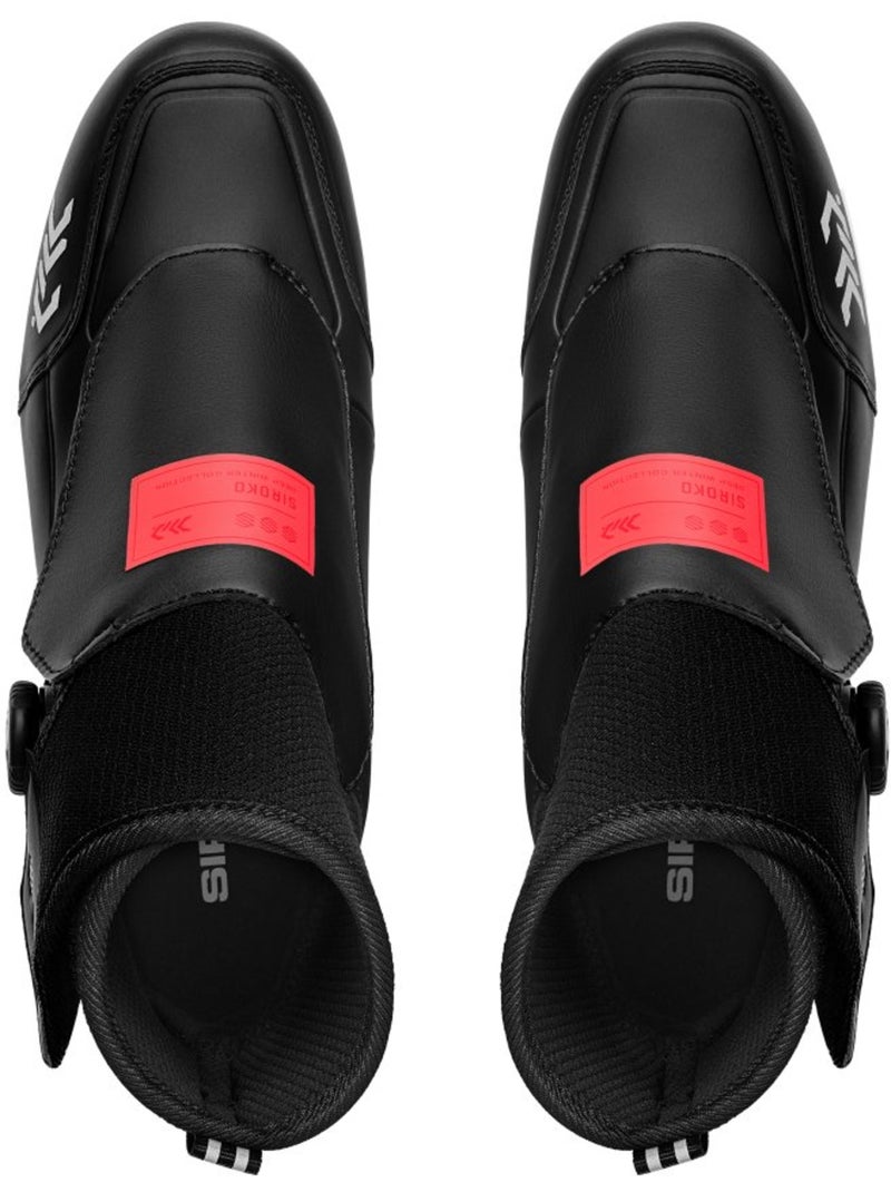 Zapatillas de ciclismo carretera invierno ciclismo hombre y mujer dw noord Negro - Kiabi