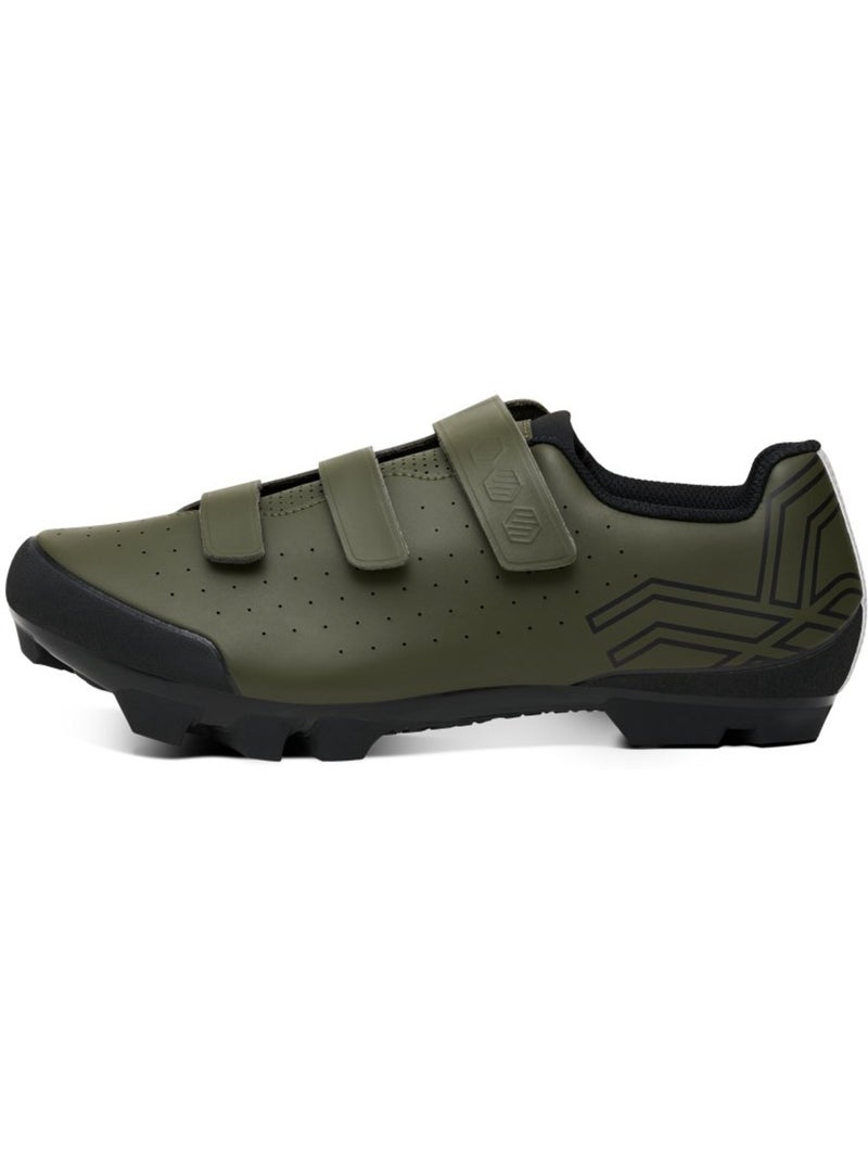 Zapatillas de ciclismo gravel ciclismo hombre y mujer sigr300 Verde - Kiabi