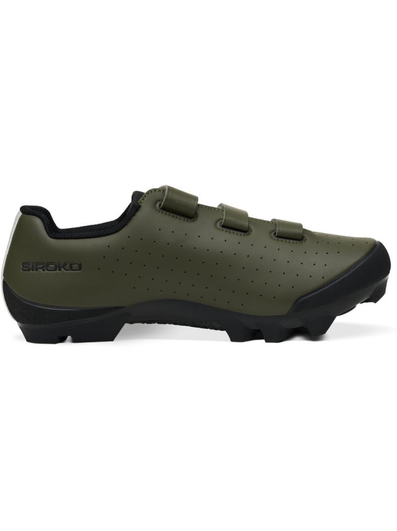 Zapatillas de ciclismo gravel ciclismo hombre y mujer sigr300 Verde - Kiabi
