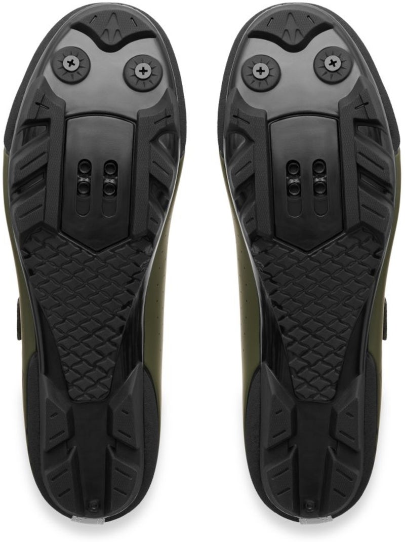 Zapatillas de ciclismo gravel ciclismo hombre y mujer sigr300 Verde - Kiabi