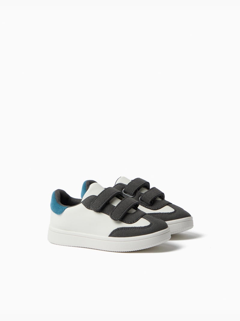 Zapatillas de contraste, mo fashion Azul - Kiabi