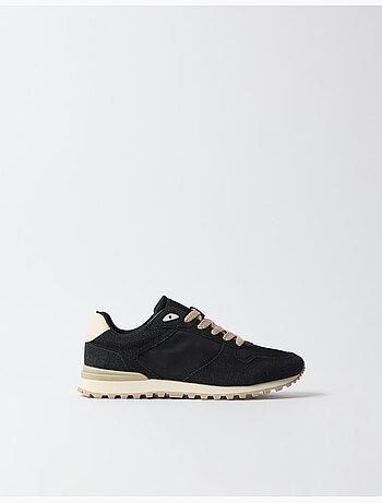 Zapatillas de contraste, mo fashion
