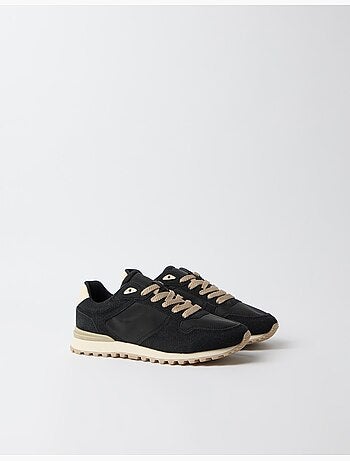 Zapatillas de contraste, mo fashion