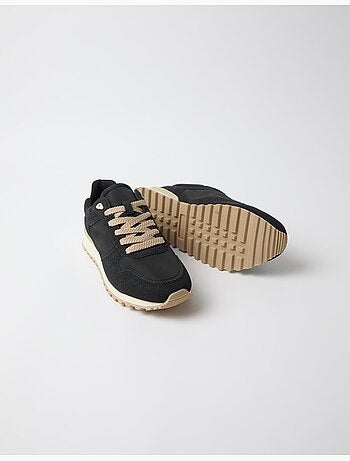 Zapatillas de contraste, mo fashion
