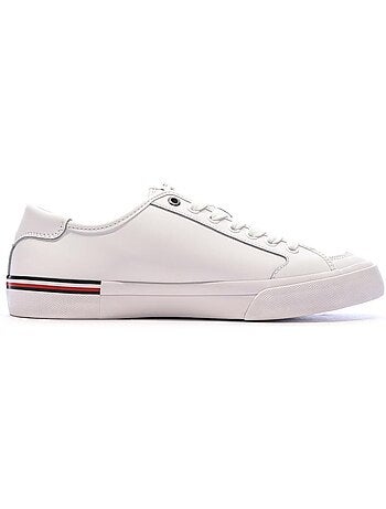 Zapatillas de cuero para hombre Tommy Hilfiger Core Corporate Vulc