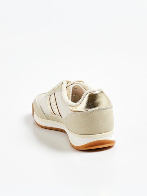 Zapatillas de cuña con efecto ante - AFIBEL - Kiabi