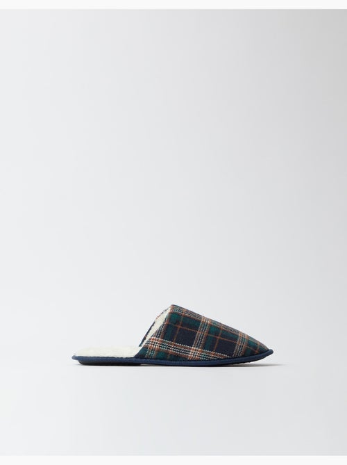 Zapatillas de dormitorio de cuadros, mo fashion - Kiabi