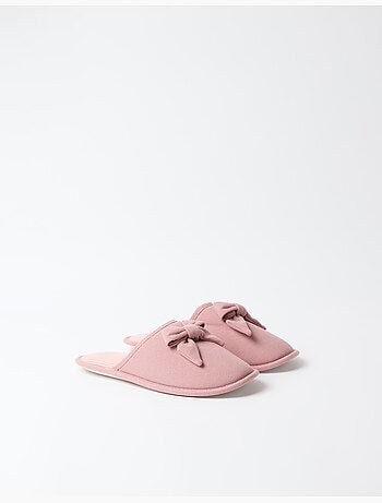 Zapatillas de dormitorio de vichy, mo fashion