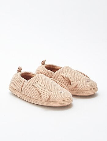 Zapatillas de estar en casa con diseño de conejitos