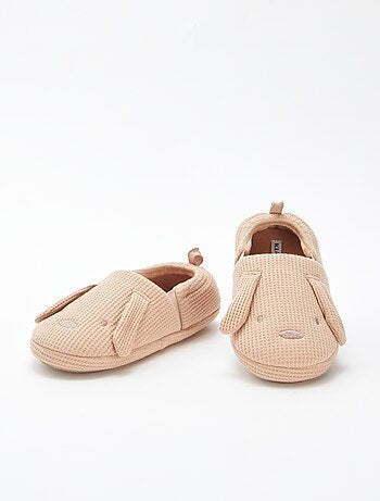 Zapatillas de estar en casa con diseño de conejitos