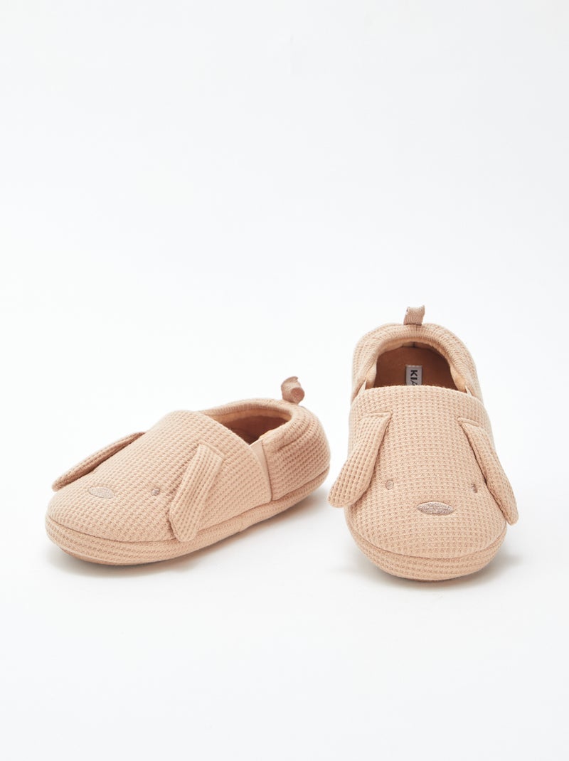 Zapatillas de estar en casa con diseño de conejitos Blanco - Kiabi