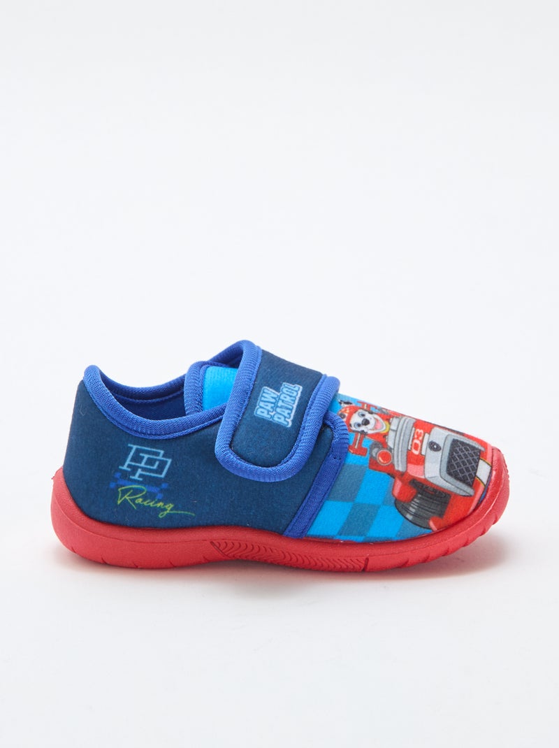 Zapatillas de estar en casa con velcro 'Patrulla Canina' Azul - Kiabi