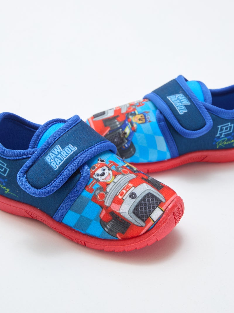 Zapatillas de estar en casa con velcro 'Patrulla Canina' Azul - Kiabi