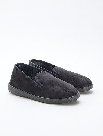 Zapatillas de estar en casa de nobuk lisas
