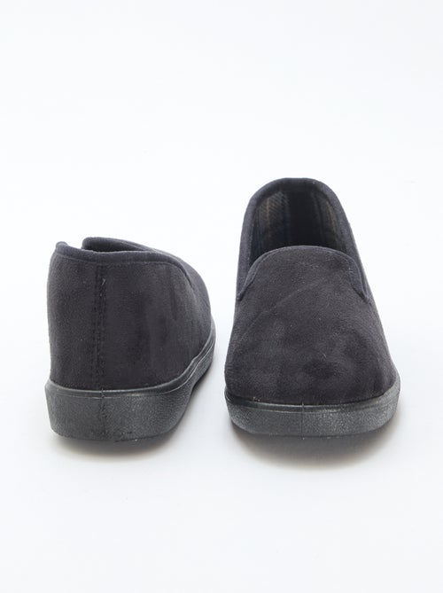 Zapatillas de estar en casa de nobuk lisas - Kiabi