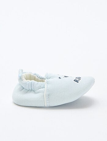 Zapatillas de estar en casa de tela con estampado animal