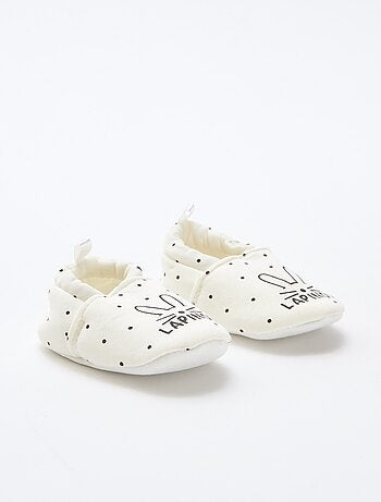 Zapatillas de estar en casa de tela con estampado animal