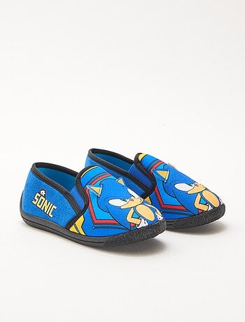 Zapatillas de estar en casa para poner 'Sonic'