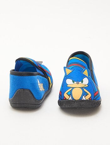 Zapatillas de estar en casa para poner 'Sonic'