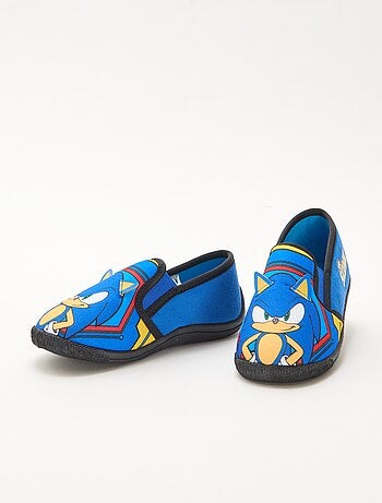 Zapatillas de estar en casa para poner 'Sonic'