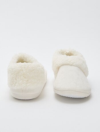 Zapatillas de estar por casa de ante sintético