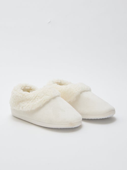 Zapatillas de estar por casa de ante sintético - Kiabi