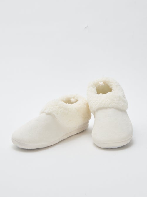 Zapatillas de estar por casa de ante sintético - Kiabi