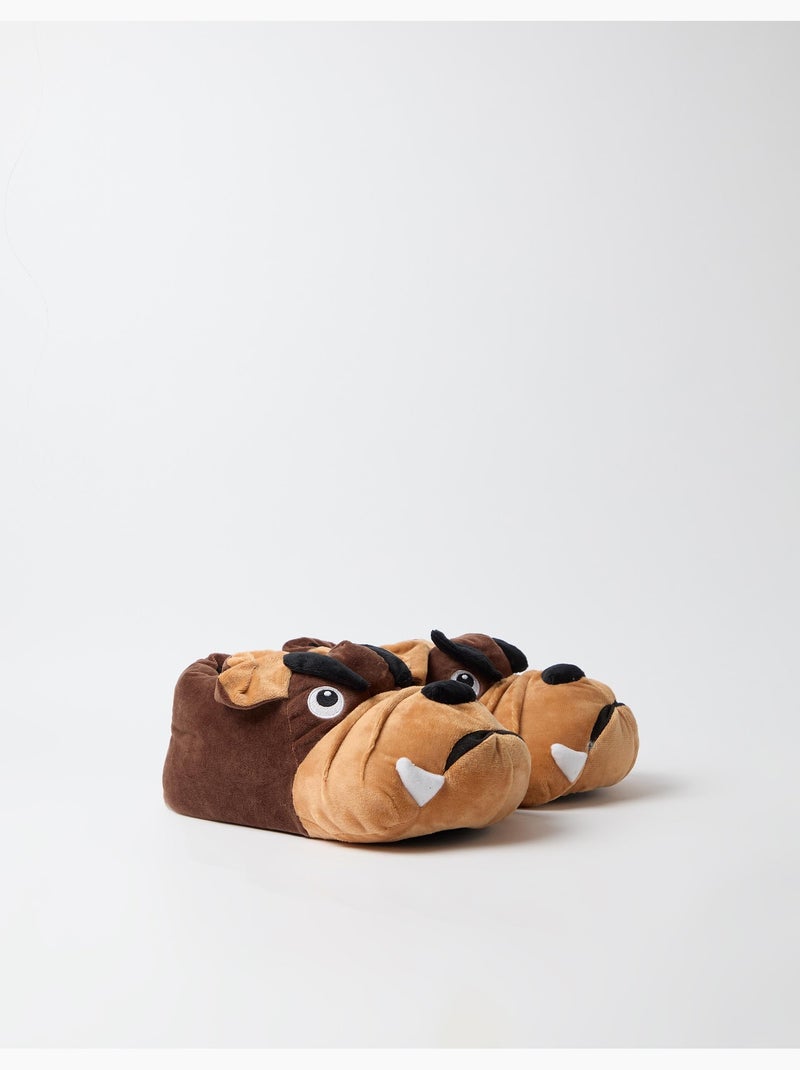 Zapatillas de estar por casa, mo fashion Marrón - Kiabi