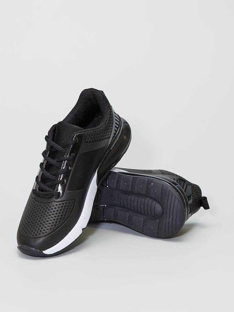 Zapatillas de estilo deportivo negro - Kiabi