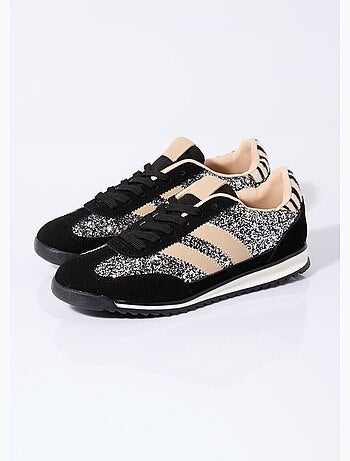 Zapatillas de inspiración retro con lentejuelas - AFIBEL