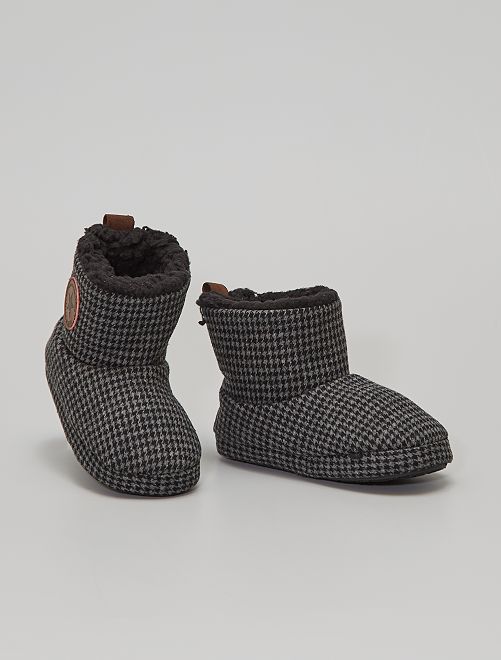 Zapatillas de invierno                                         gris 
