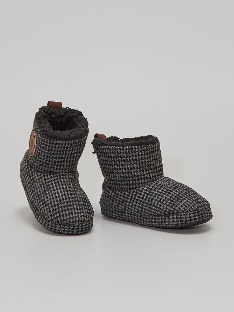 Zapatillas de invierno gris - Kiabi