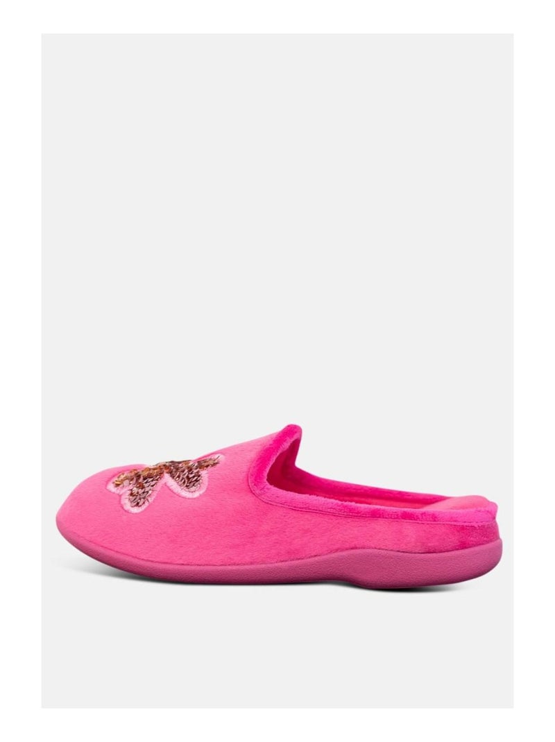 Zapatillas de lentejuelas Kebello Rosa - Kiabi